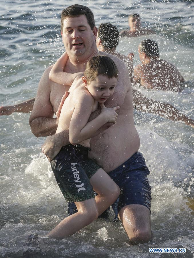 CANADA-VANCOUVER-WINTER SWIM