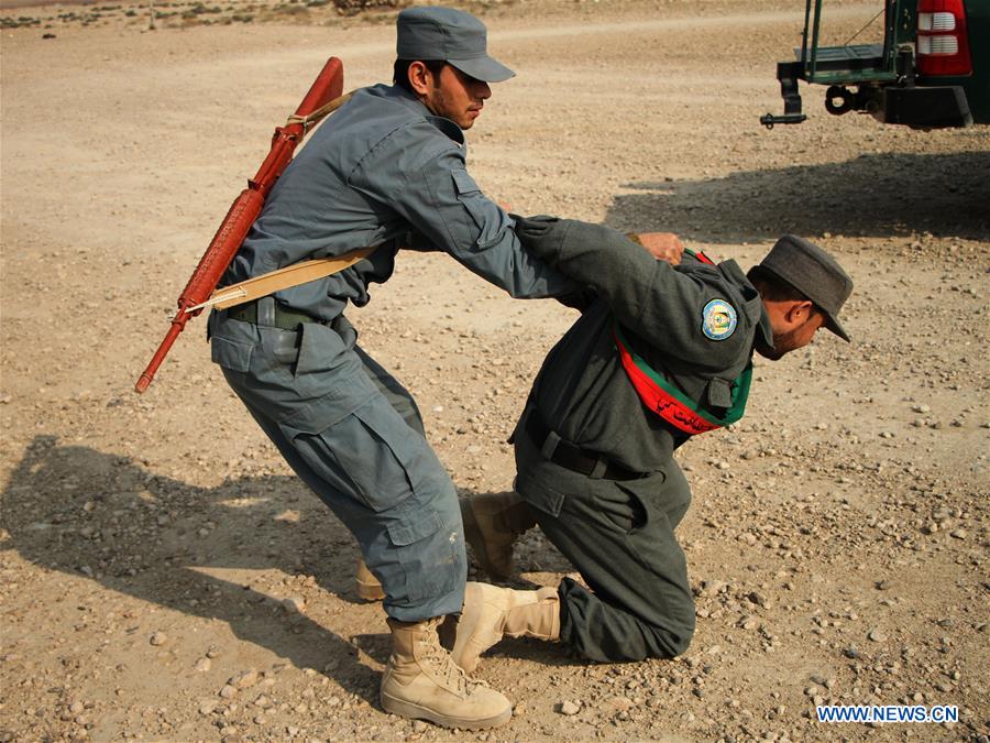 AFGHANISTAN-NANGARHAR-MILITARY TRAINING