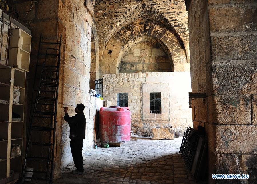 SYRIA-ALEPPO-BAB AL-NASR GATE-RESTORATION