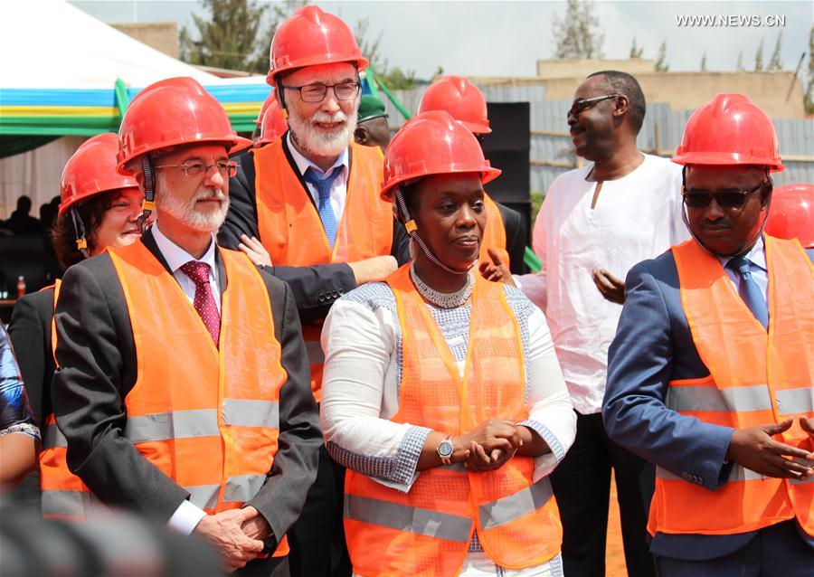 RWANDA-KIGALI-CHINESE-BUILT HOSPITAL-CONSTRUCTION