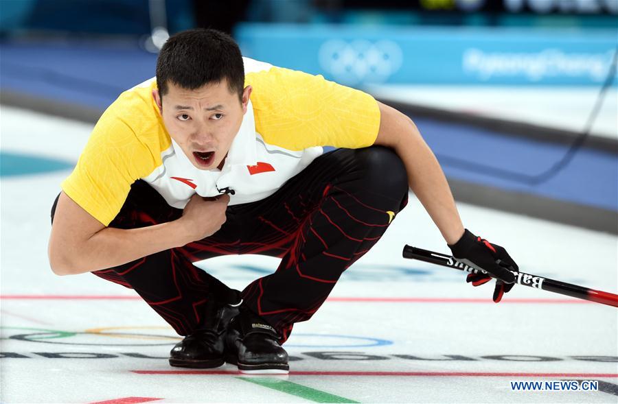 (SP)OLY-SOUTH KOREA-PYEONGCHANG-CURLING-MIXED DOUBLES-CHN VS NOR