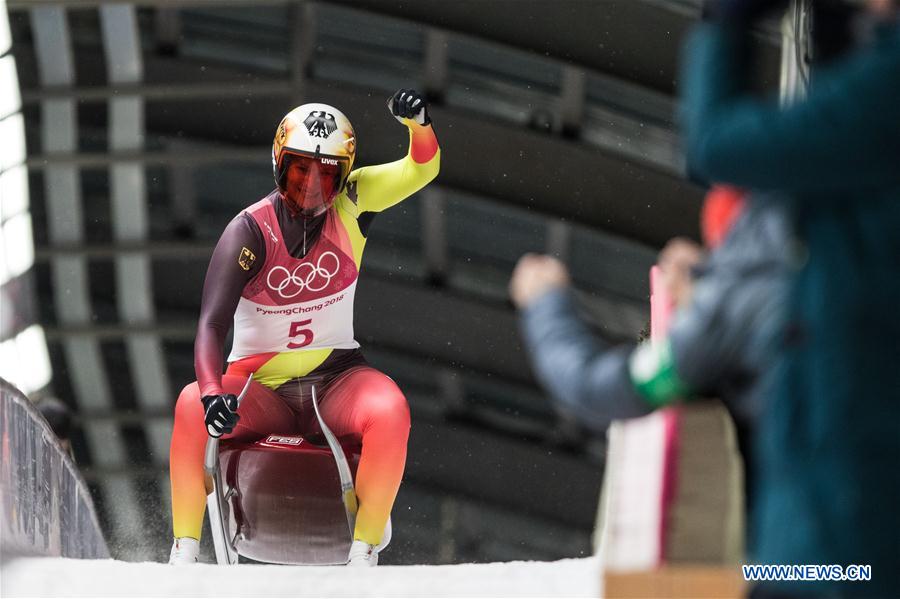 (SP)OLY-SOUTH KOREA-PYEONGCHANG-LUGE-WOMEN'S SINGLES