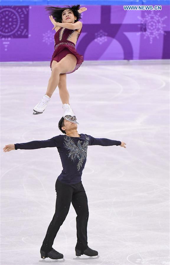 (SP)OLY-SOUTH KOREA-PYEONGCHANG-FIGURE SKATING-PAIR SKATING SHORT PROGRAM