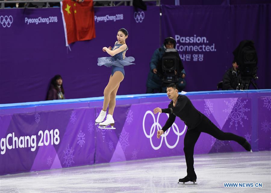 (SP)OLY-SOUTH KOREA-PYEONGCHANG-FIGURE SKATING-PAIR SKATING FREE SKATING