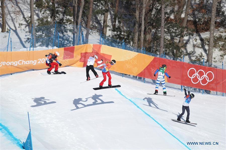 (SP)OLY-SOUTH KOREA-PYEONGCHANG-LADIES' CROSS FINAL