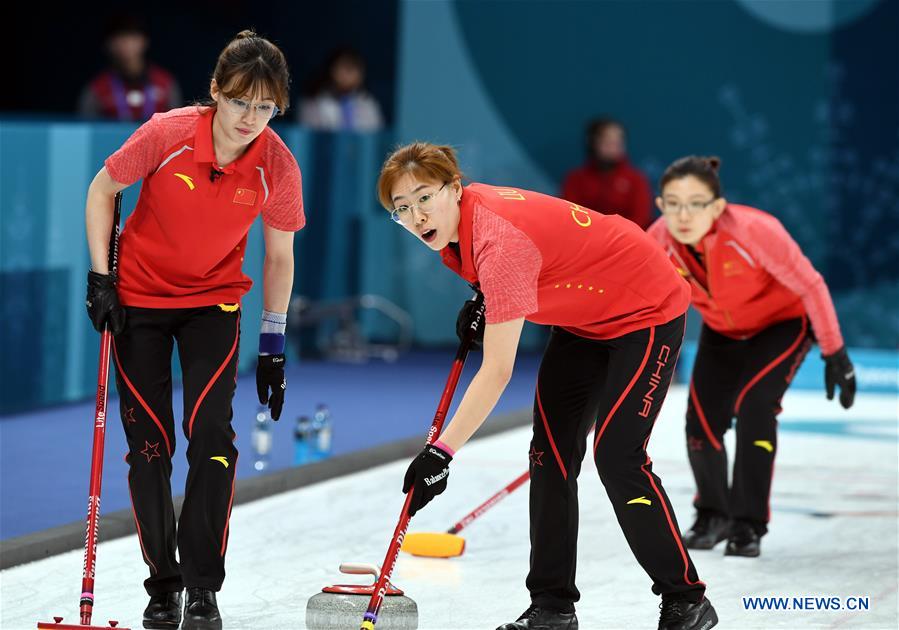 (SP)OLY-SOUTH KOREA-PYEONGCHANG-CURLING-WOMEN-ROUND ROBIN-CHN VS KOR 