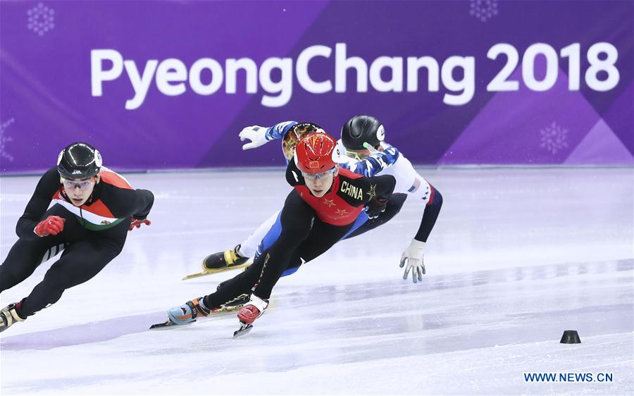 (SP)OLY-SOUTH KOREA-PYEONGCHANG-SHORT TRACK-MEN'S 500M-HEAT