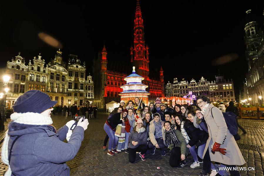 BELGIUM-BRUSSELS-CHINA-LANTERN EXHIBITION