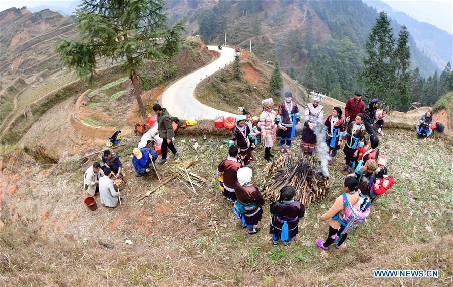 CHINA-GUANGXI-MIAO ETHNIC GROUP-SPRING FESTIVAL (CN)