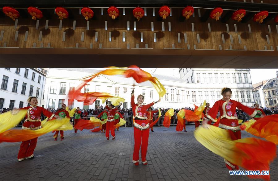 BELGIUM-GHENT-CHINESE NEW YEAR-PARADE