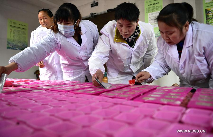 #CHINA-HUBEI-HAND MADE SOAP-POVERTY ALLEVIATION(CN)