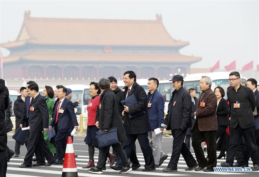 (TWO SESSIONS)CHINA-BEIJING-CPPCC-MEMBERS (CN)