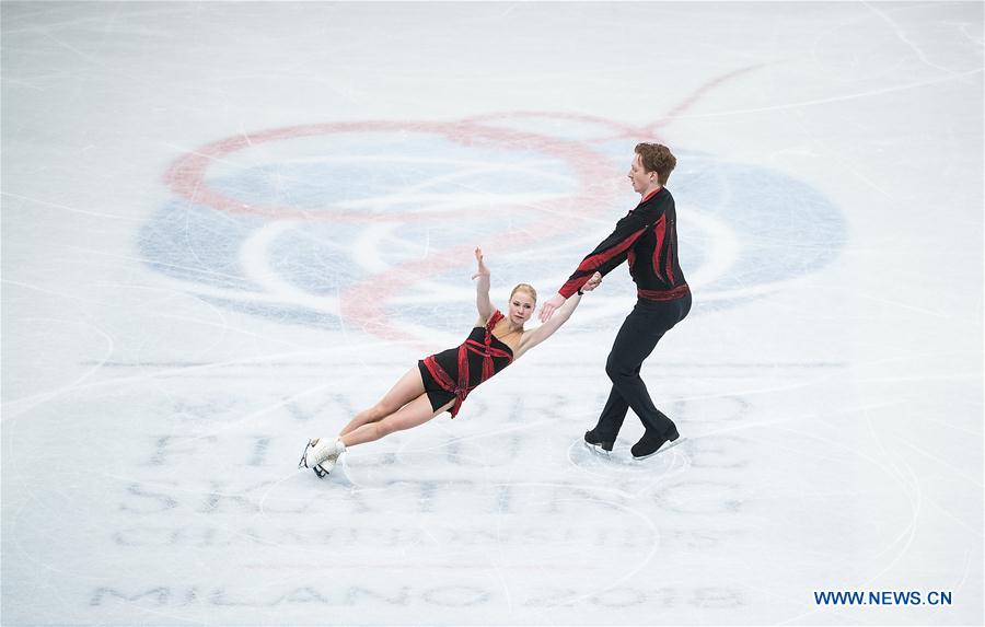 (SP)ITALY-MILAN-FIGURE SKATING-ISU WORLD CHAMPIONSHIPS