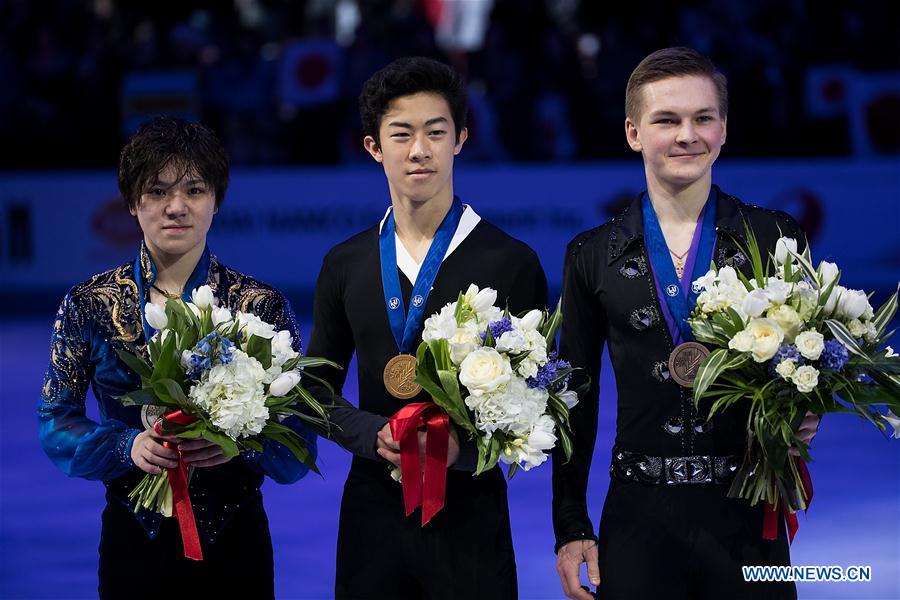 (SP)ITALY-MILAN-FIGURE SKATING-ISU WORLD CHAMPIONSHIPS