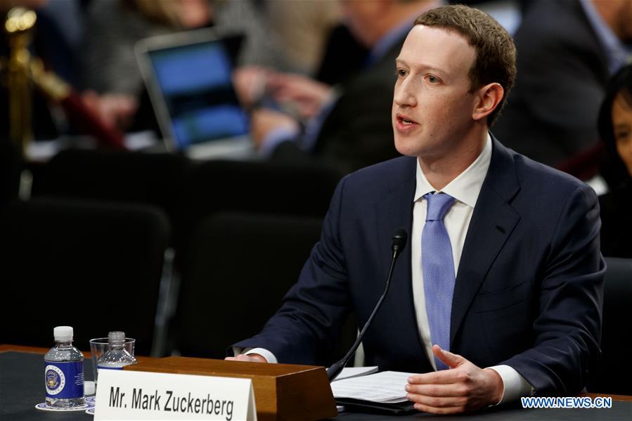 U.S.-WASHINGTON D.C.-FACEBOOK-ZUCKERBERG-HEARING