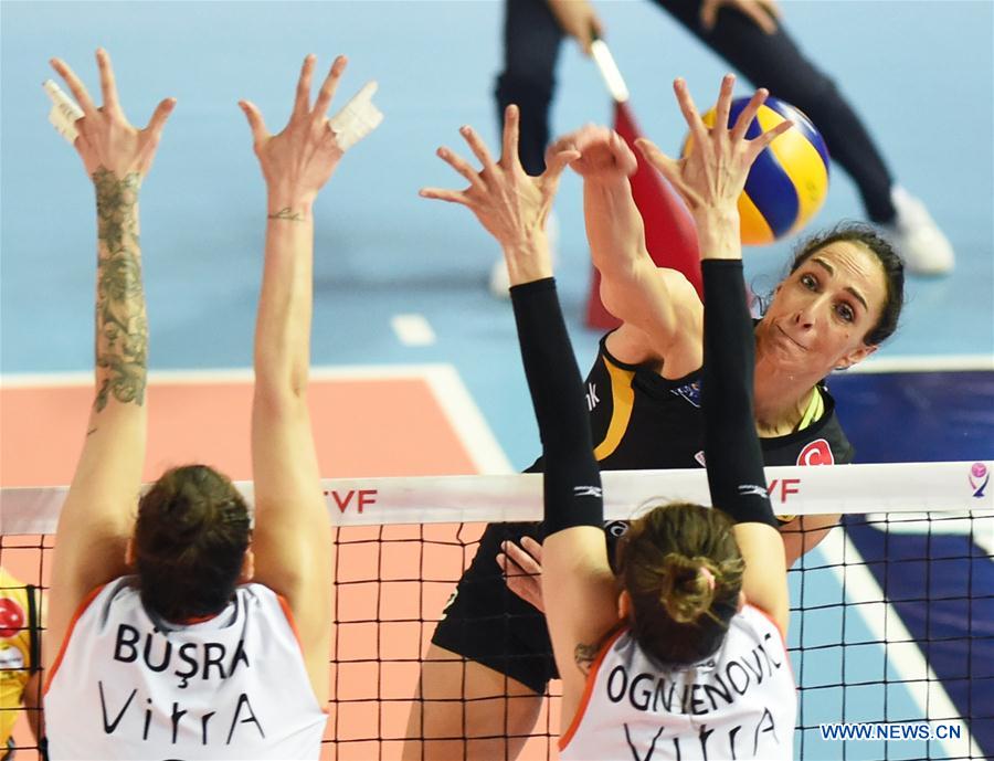 (SP)TURKEY-ISTANBUL-VOLLEYBALL-TURKISH WOMEN LEAGUE-FINALS