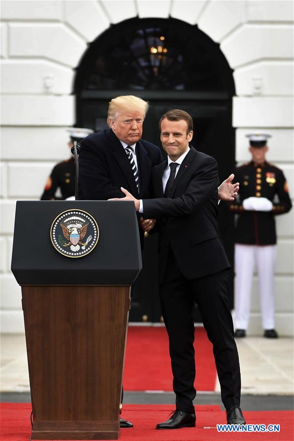 U.S.-WASHINGTON D.C.-FRENCH PRESIDENT-VISIT