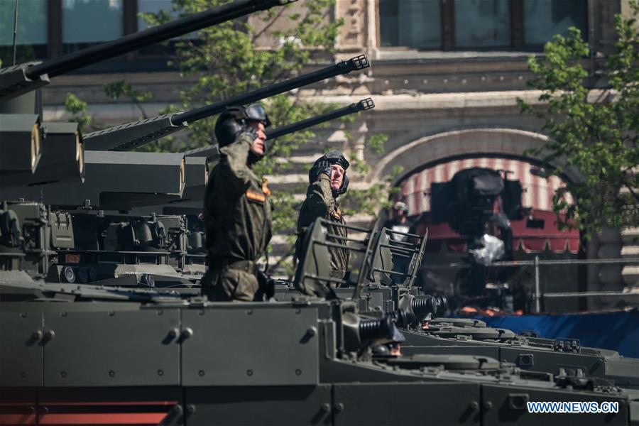 RUSSIA-MOSCOW-VICTORY DAY-PARADE