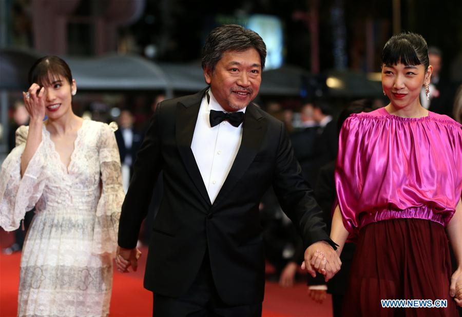 FRANCE-CANNES-FILM FESTIVAL-SHOPLIFTERS-PREMIERE