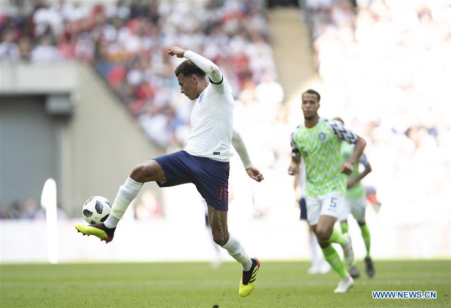 (SP)BRITAIN-LONDON-FOOTBALL-INTERNATIONAL FRIENDLY-ENGLAND VS NIGERIA