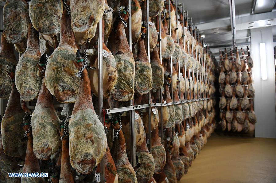 SPAIN-SALAMANCA-IBERIAN HAM-PRODUCTION