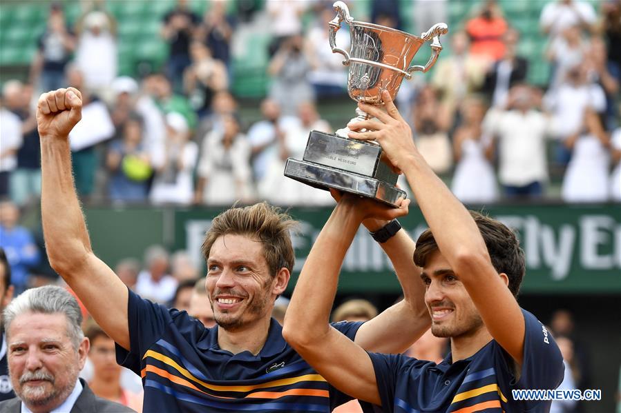 (SP)FRANCE-PARIS-TENNIS-FRENCH OPEN-MEN'S DOUBLES FINAL