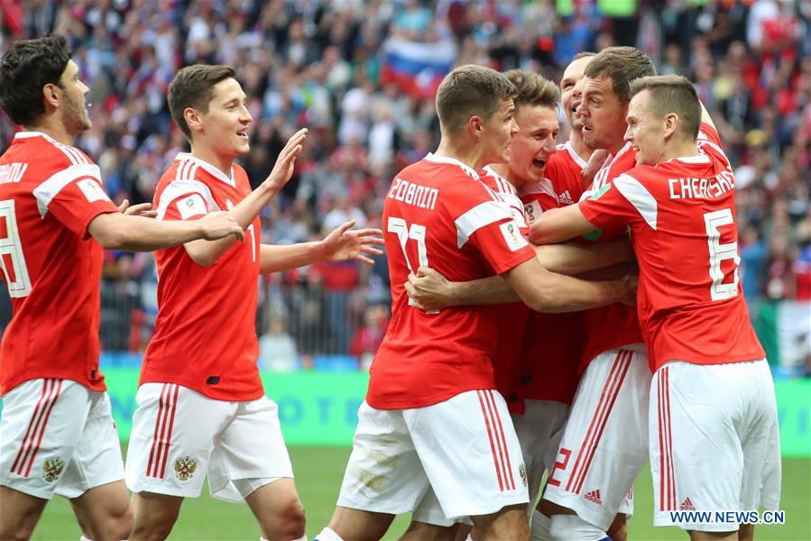 (SP)RUSSIA-MOSCOW-2018 WORLD CUP-OPENING MATCH-RUSSIA VS SAUDI ARABIA