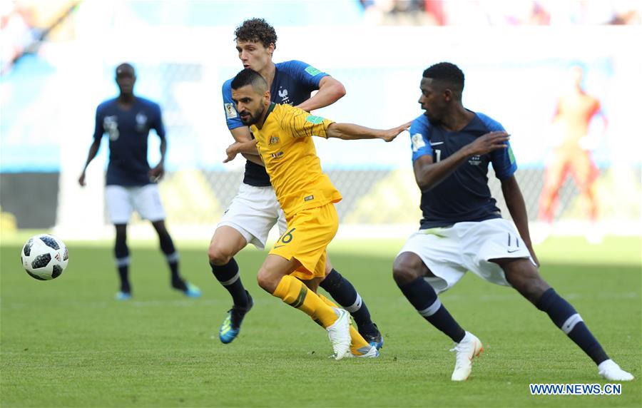 (SP)RUSSIA-KAZAN-2018 WORLD CUP-GROUP C-FRANCE VS AUSTRALIA