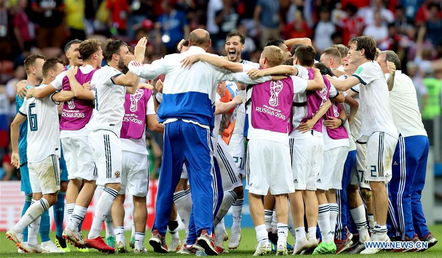 (SP)RUSSIA-MOSCOW-2018 WORLD CUP-ROUND OF 16-SPAIN VS RUSSIA