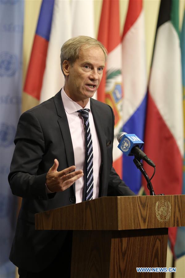 UN-SECURITY COUNCIL-OLOF SKOOG-YEMEN-PRESS ENCOUNTER