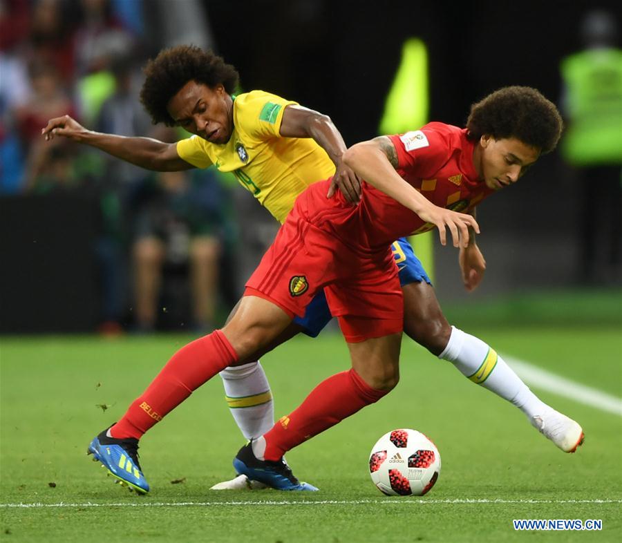 (SP)RUSSIA-KAZAN-2018 WORLD CUP-QUARTERFINAL-BRAZIL VS BELGIUM