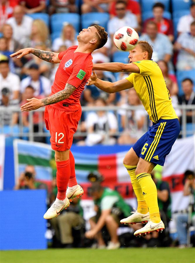 (SP)RUSSIA-SAMARA-2018 WORLD CUP-QUARTERFINAL-SWEDEN VS ENGLAND