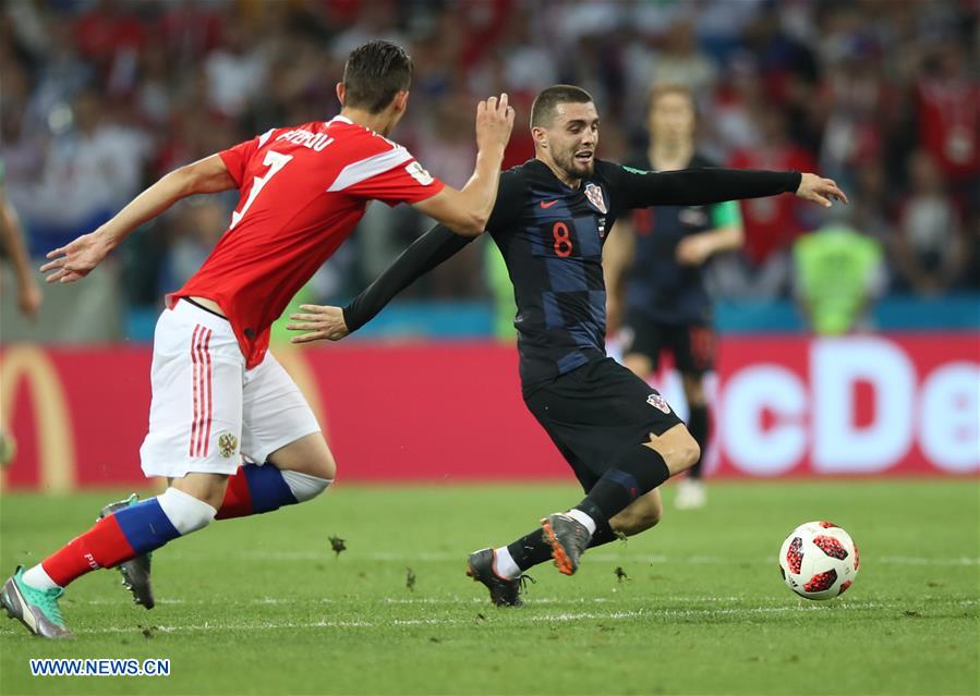 (SP)RUSSIA-SOCHI-2018 WORLD CUP-QUARTERFINAL-RUSSIA VS CROATIA