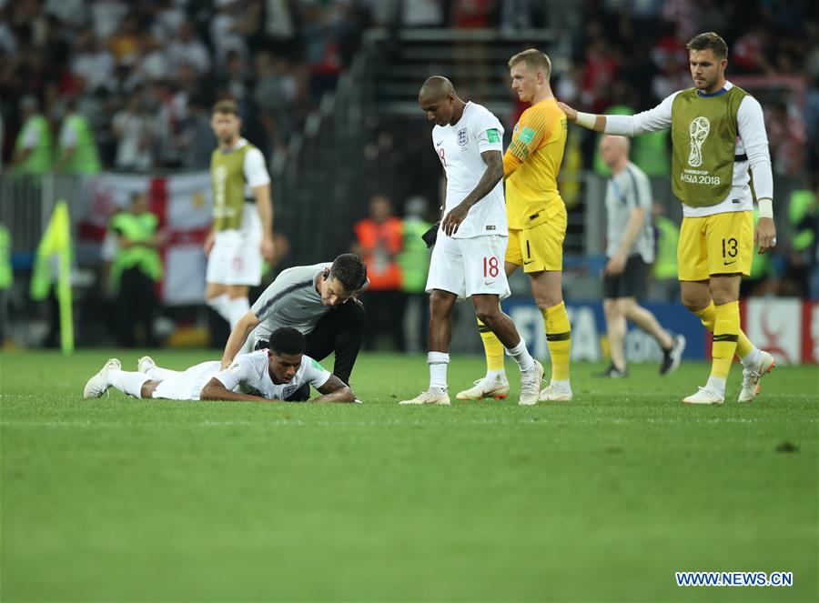 (SP)RUSSIA-MOSCOW-2018 WORLD CUP-SEMIFINAL-ENGLAND VS CROATIA