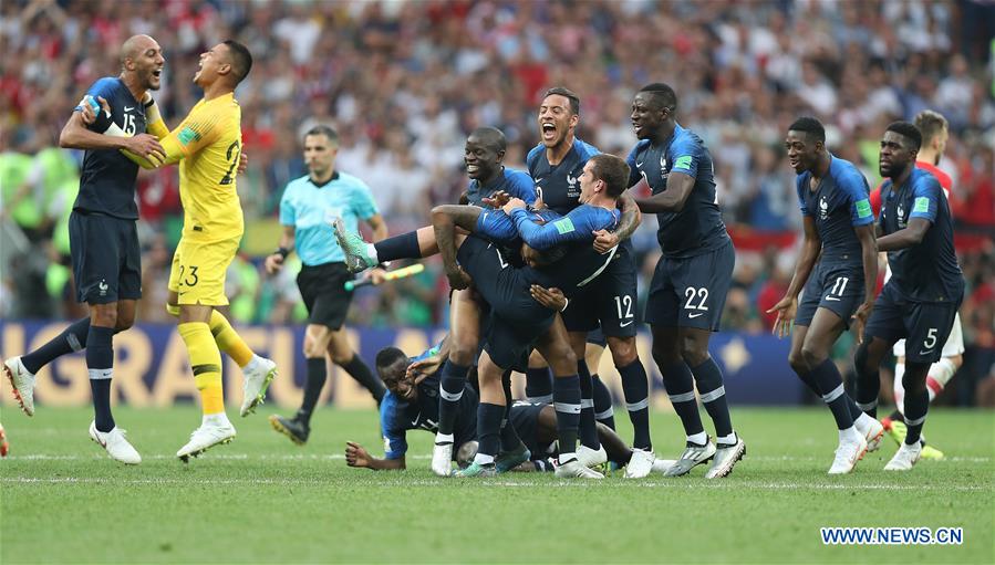 (SP)RUSSIA-MOSCOW-2018 WORLD CUP-FINAL-FRANCE VS CROATIA