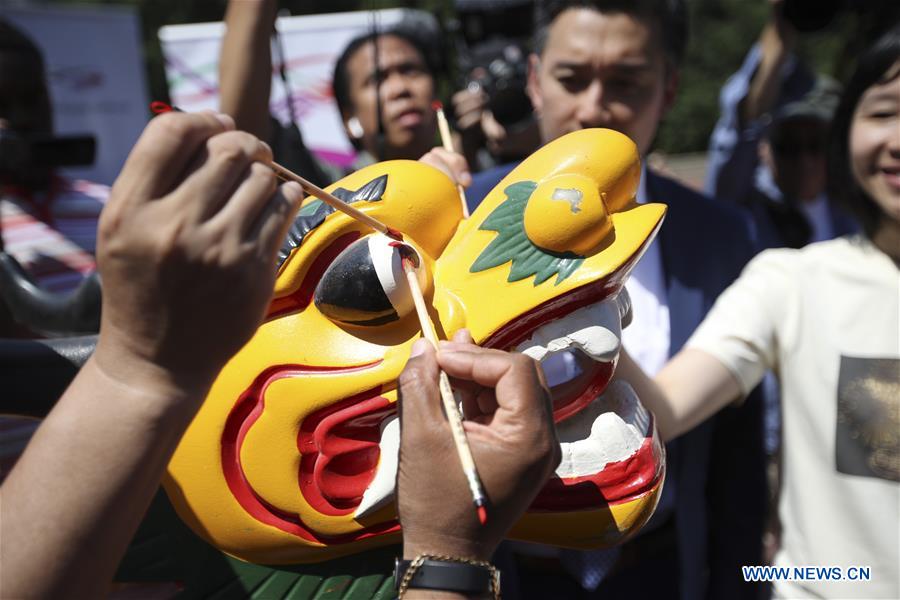 U.S.-NEW YORK-DRAGON BOAT AWAKENING CEREMONY