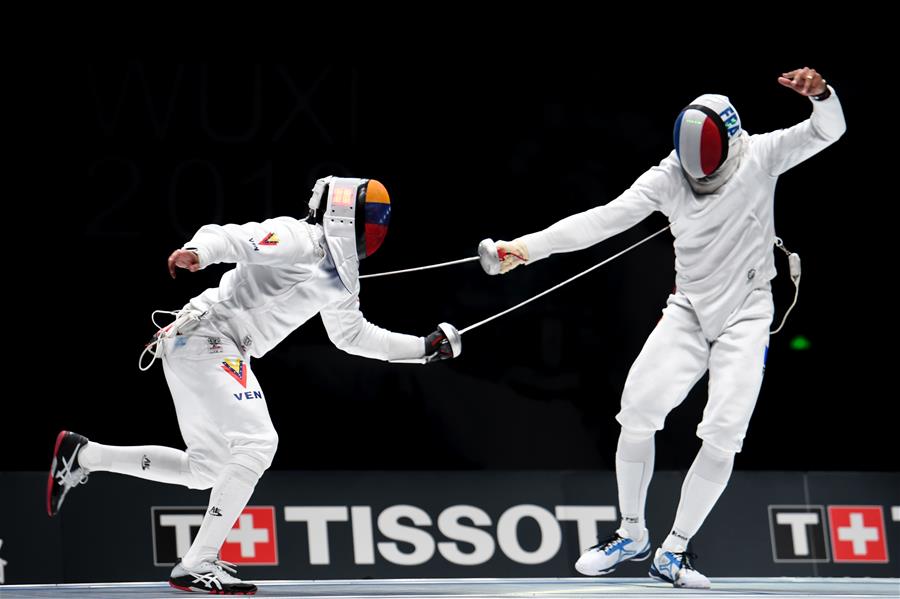 (SP)CHINA-JIANGSU-WUXI-FENCING-WORLD CHAMPIONSHIPS(CN)