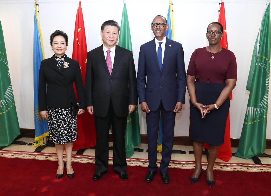 RWANDA-CHINA-XI JINPING-KAGAME-TALKS