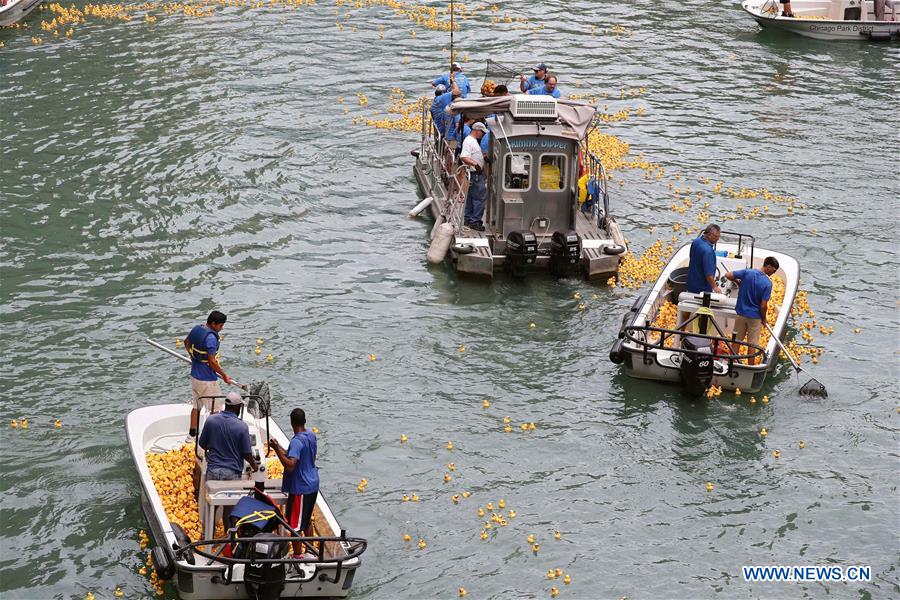 U.S.-CHICAGO-RUBBER DUCKY DERBY-CHARITY