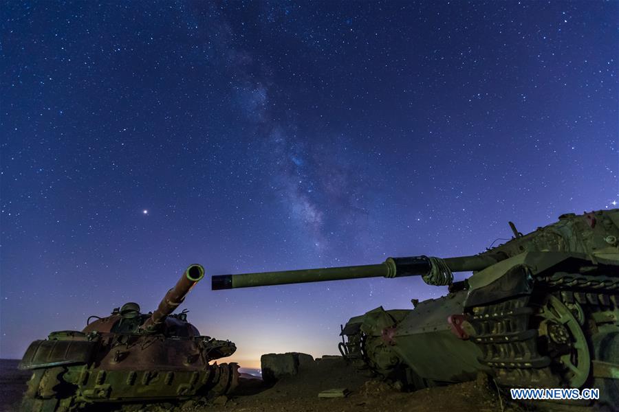 MIDEAST-GOLAN HEIGHTS-STARRY SKY