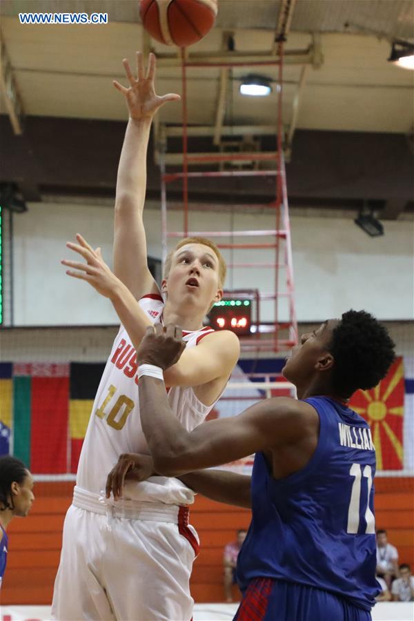 (SP)BOSNIA AND HERZEGOVINA-SARAJEVO-BASKETBALL-FIBA-U16-EUROPEAN CHAMPIONSHIP-DIVISION B