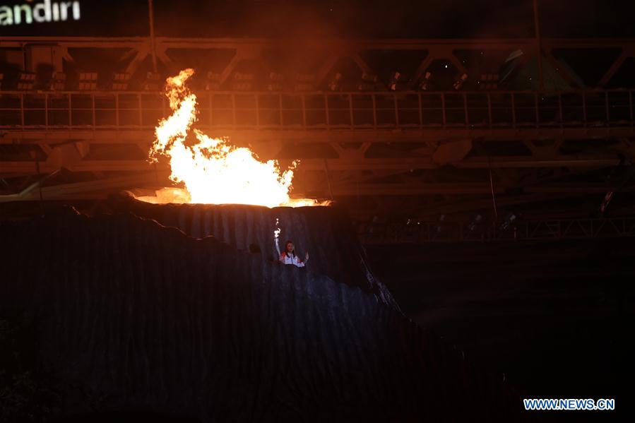 (SP)INDONESIA-JAKARTA-ASIAN GAMES-OPENING CEREMONY