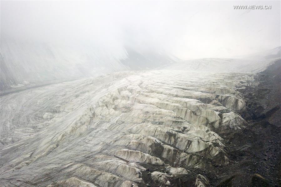 CHINA-GANSU-GLACIER-SCENERY (CN)