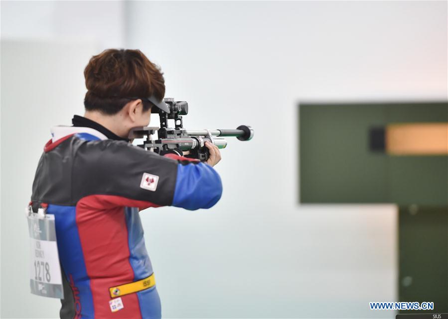 (SP)INDONESIA-PALEMBANG-ASIAN GAMES-SHOOTING-MEN'S 10M RUNNING TARGET