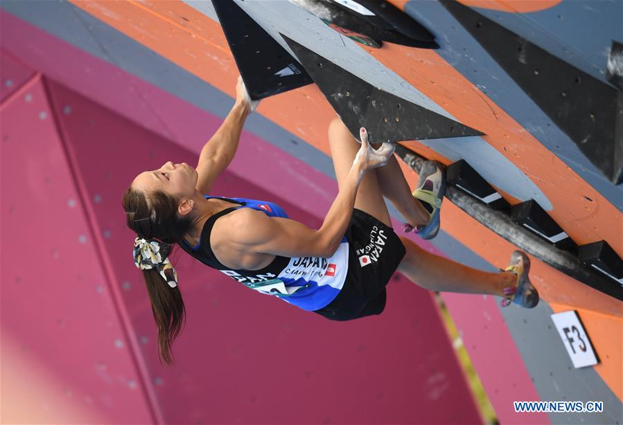 (SP)INDONESIA-PALEMBANG-ASIAN GAMES 2018-SPORT CLIMBING-WOMEN'S COMBINED FINAL