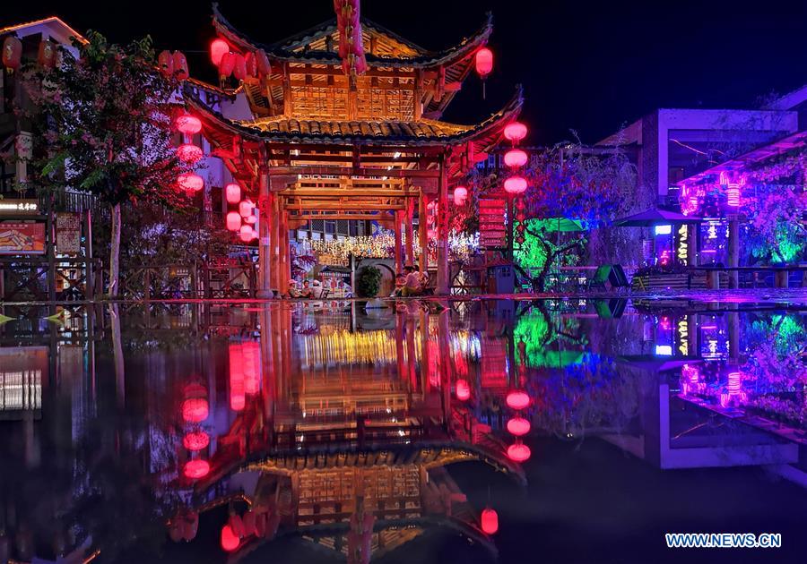 #CHINA-HUNAN-ZHANGJIAJIE-NIGHT SCENERY (CN)