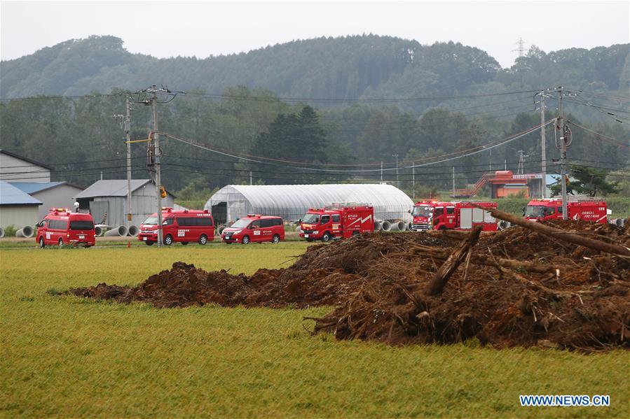 JAPAN-HOKKAIDO-EARTHQUAKE-AFTERMATH