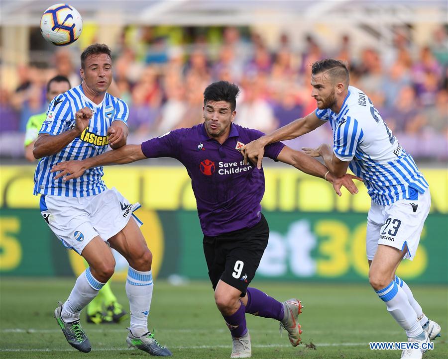 (SP)ITALY-FLORENCE-SOCCER-ITALY SERIE A-FIORENTINA VS SPAL