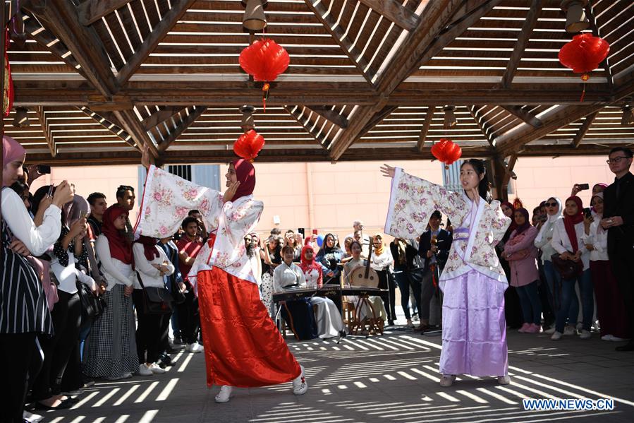 EGYPT-CAIRO-NATIONAL MUSEUM-CONFUCIUS INSTITUTE-CHINESE CULTURE DAY