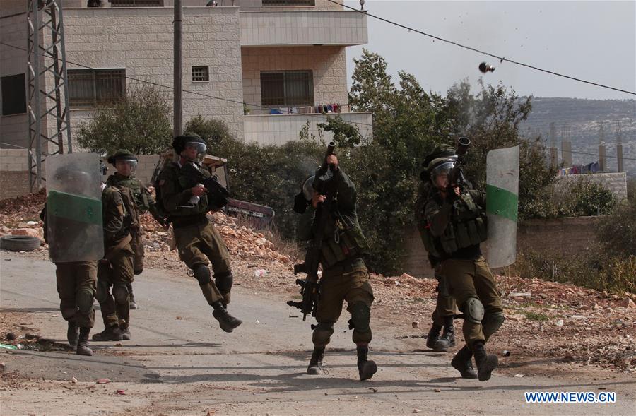 MIDEAST-NABLUS-CLASHES